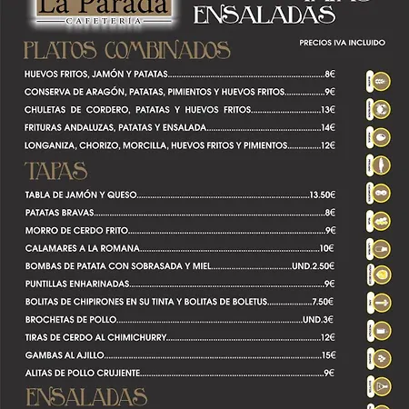 호스텔 Cafeteria La Parada *
